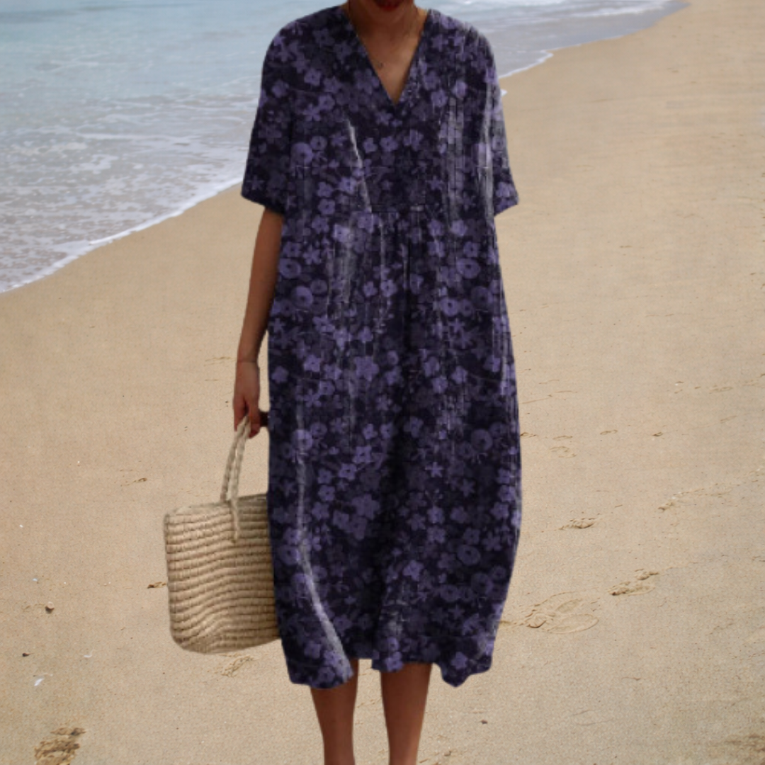 Milena - Wygodna Sukienka Letnia