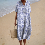 Milena - Wygodna Sukienka Letnia
