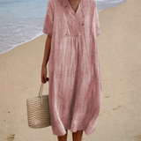 Milena - Wygodna Sukienka Letnia