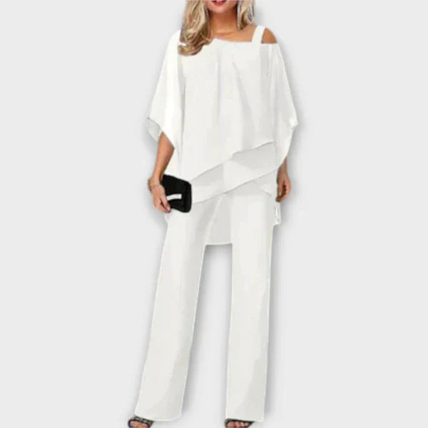 Irena - Zestaw wieczorowy z chiffonem