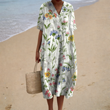 Milena - Wygodna Sukienka Letnia