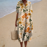 Milena - Wygodna Sukienka Letnia