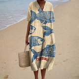 Milena - Wygodna Sukienka Letnia