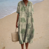 Milena - Wygodna Sukienka Letnia