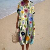 Milena - Wygodna Sukienka Letnia