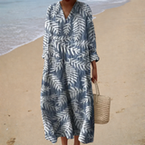 Wioletta - Sukienka Letnia em Stylu Flatter