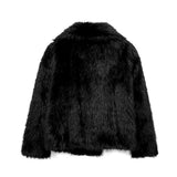 Fiora - Kurtka Puffer com efektem futra