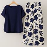 Tessina - Letni Zestaw Chic em Dwóch Częściach