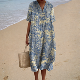 Milena - Wygodna Sukienka Letnia