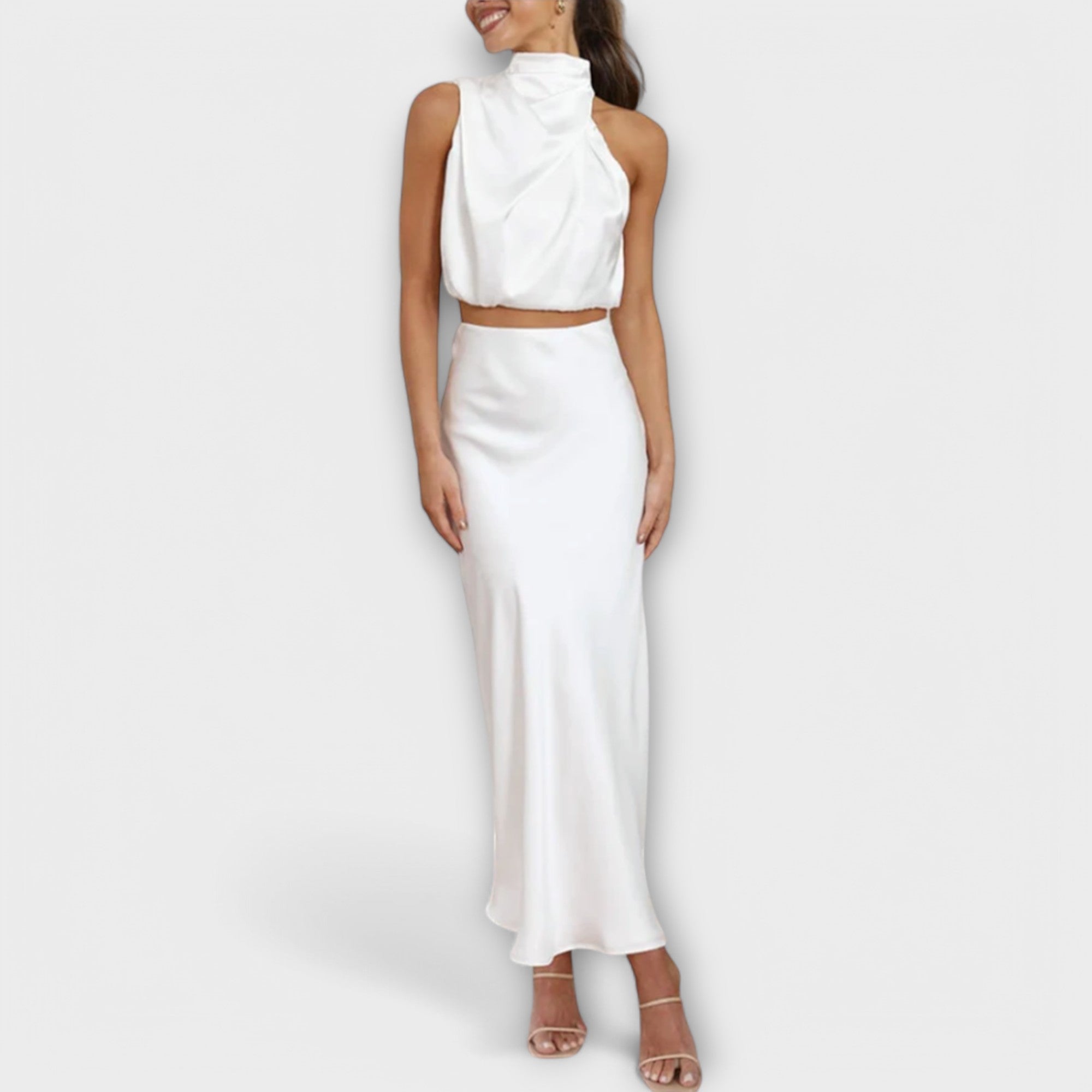 Czesława - Sukienka na elegancki wygląd