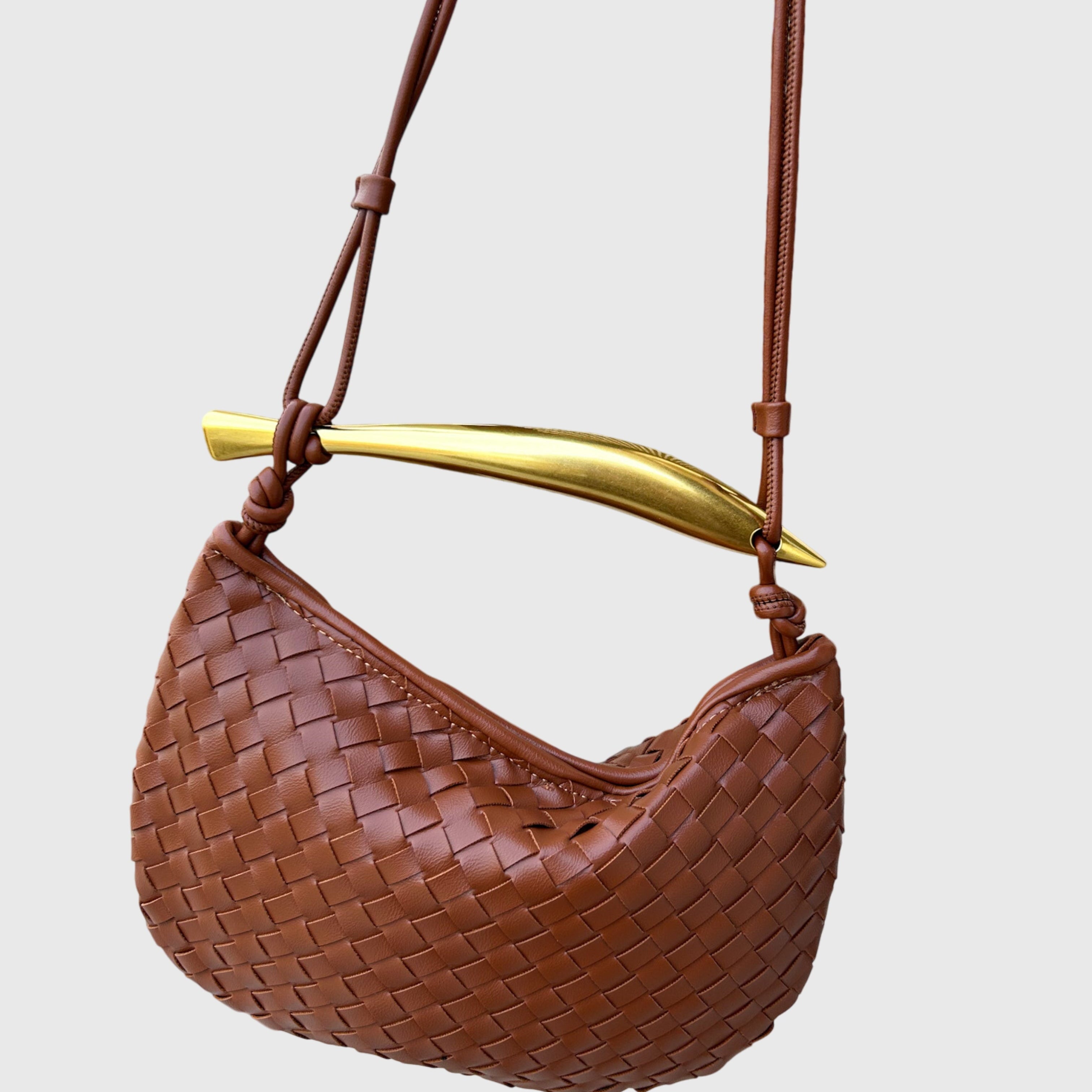 Bianka - Strukturalna Torebka Intrecciata Luxe