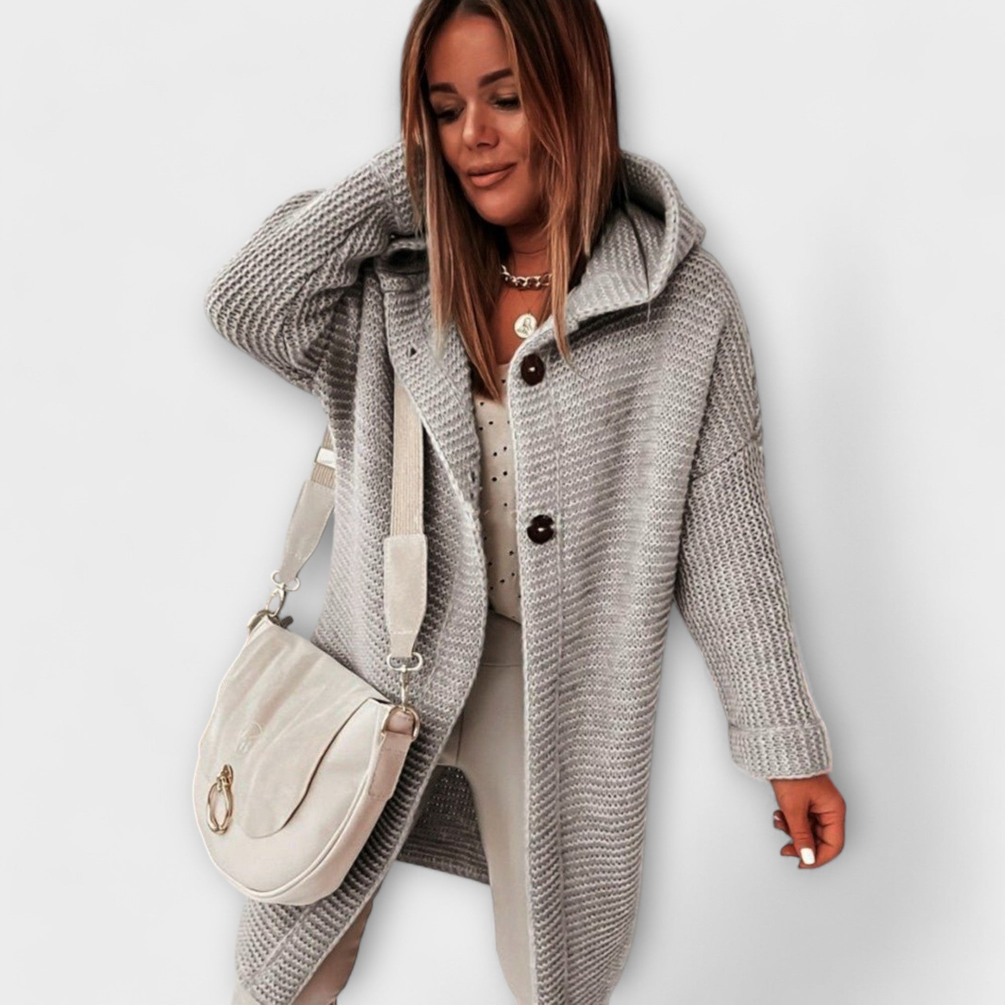 Beata - Sweter kardigan