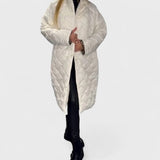 Kensington - Pikowany płaszcz odwracalny