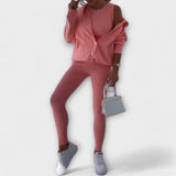 Renata - Zestaw trzech części z kardiganem